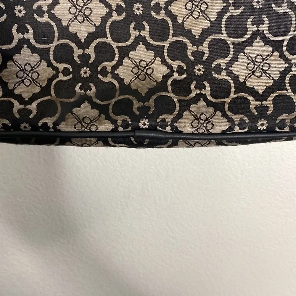 Petunia Pickle Bottom Black/Gray Printed Diaper Bag/Backpack OS